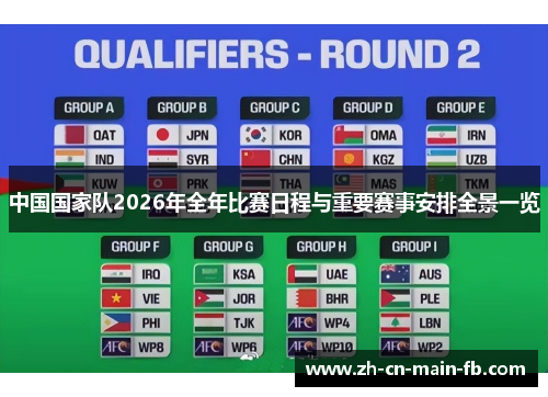 中国国家队2026年全年比赛日程与重要赛事安排全景一览